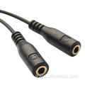 Audio Jack Plug to Audio Mic/Headset Splitter